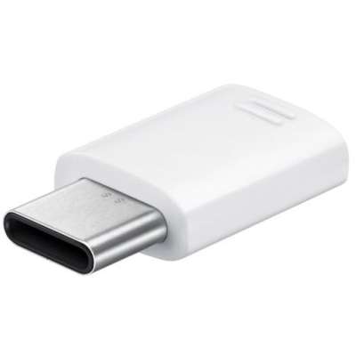 Samsung Adapter Micro USB naar USB-C - EE-GN930BW - White