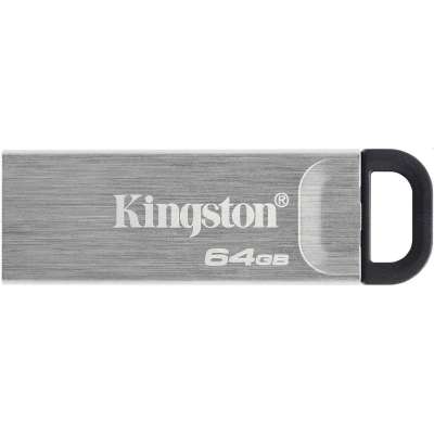 Kingston DataTraveler Kyson 64GB USB Stick 3.2 Flash Drive - Silver