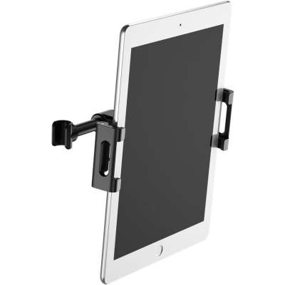 Baseus Universele Smartphone/Tablet 4.7-12.9 inch Hoofdsteunhouder - Zwart