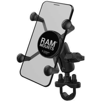 RAM X-Grip Fietshouder met RAM U-Bolt Mount - zwart