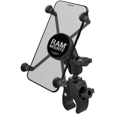 RAM X-Grip Large Telefoonhouder met RAM Tough-Claw Stuur Mount - zwart