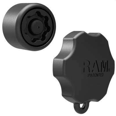 RAM Pin-Lock Security Knob voor B-Size Arms - Zwart - RAP-S-KNOB3U
