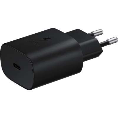 Samsung USB-C Adapter zonder kabel 25W Super Fast Charging - Power Delivery - Zwart