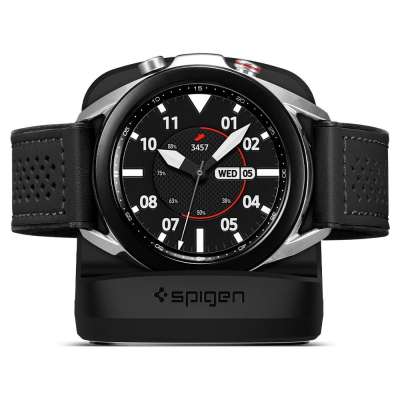 Spigen S352 Night Stand Samsung Galaxy Watch 3 / Watch 4houder - zwart