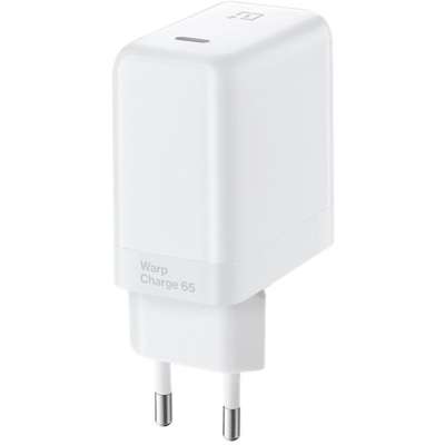 OnePlus Warp Charge 65 USB-C Power Adapter - Wit