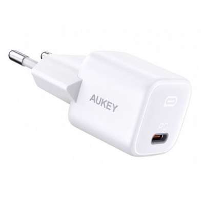 Aukey USB-C Power Delivery Thuislader 20W - Wit