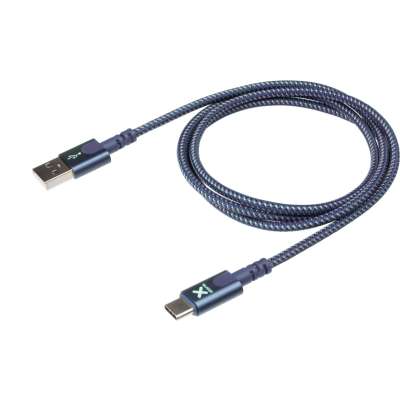 Xtorm USB naar USB-C Kabel - 1 meter - Blauw