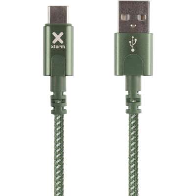 Xtorm USB naar USB-C Kabel - 1 meter - Groen