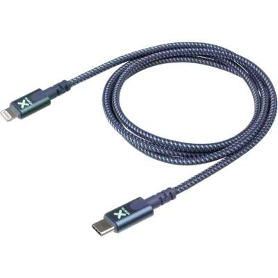 Xtorm USB-C naar Lightning Kabel - 1 meter - Blauw