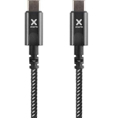 Xtorm USB-C naar USB-C PD Kabel - 2 meter - Zwart