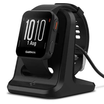 Spigen S390 Garmin Watch Standaard - Zwart