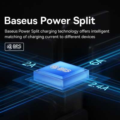 Baseus 100W 3-in-1 kabel - USB naar Lightning / USB-C / Micro USB - 120cm