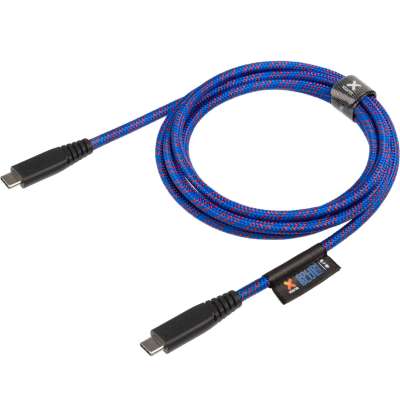 Xtorm Solid Blue USB-C naar USB-C PD Kabel - 2 meter - Blauw