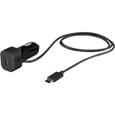 Xtorm Power Autolader met USB-C kabel - 27W - Zwart
