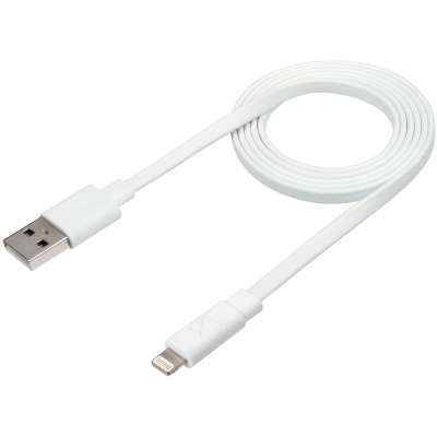 Xtorm Flat USB naar Lightning Kabel - 3 meter - Wit