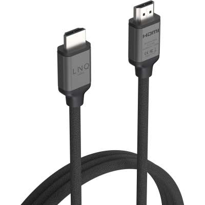 Linq byELEMENTS HDMI Pro Kabel (8K/60Hz) - 2 meter - Zwart
