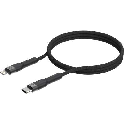 Linq byELEMENTS USB-C naar Lightning Pro Kabel - 2 meter - Zwart