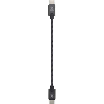 Xtorm USB-C naar USB-C Kabel - 0.15 meter - Zwart