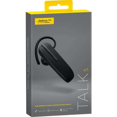 Jabra Talk 5 Bluetooth Headset - zwart