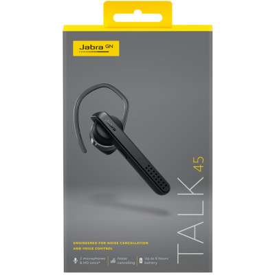 Jabra Talk 45 Bluetooth Headset - Zwart