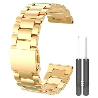Metalen armband voor Garmin Fenix 3 / Fenix 3 HR - Goud
