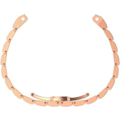Metalen armband Chain Garmin Fenix 3 / Fenix 3 HR - Rose Goud