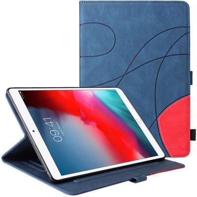 iPad 2021 Hoes - 10.2 inch - Duo Color Book Case - Blauw