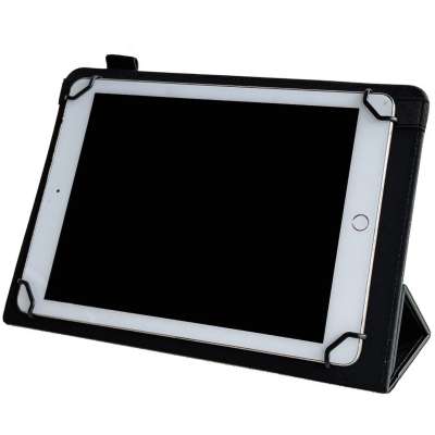 Universele Tablet Hoes - 9 t/m 11 inch - Tri-Fold Case - Zwart