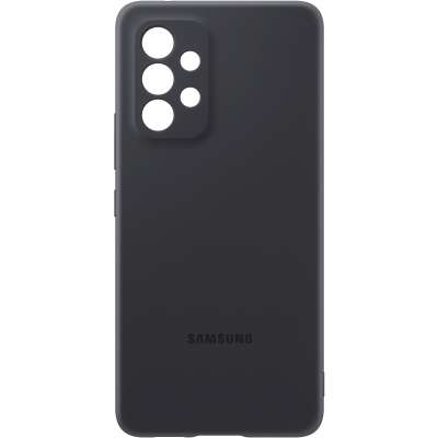 Samsung Galaxy A53 Hoesje - Samsung Silicone Cover Zwart