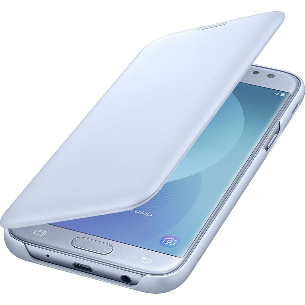 Stevig Onbemand fluctueren Samsung Galaxy J5 (2017) Wallet Cover Blauw kopen?