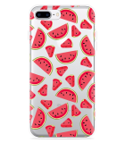 Hoesje geschikt voor iPhone 7 Plus - Watermeloen
