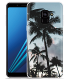 Samsung Galaxy A8 2018 Hoesje Palmtrees
