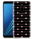 Samsung Galaxy A8 2018 Hoesje Pink Love