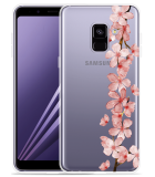 Samsung Galaxy A8 2018 Hoesje Flower Branch