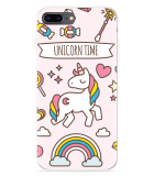 Hoesje geschikt voor iPhone 8 Plus - Unicorn Time