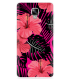 Hoesje geschikt voor OnePlus 3/3T - Tropical Flowers