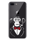 Hoesje geschikt voor iPhone 8 Plus - Smoking Chimp