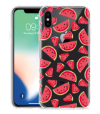 Hoesje geschikt voor iPhone Xs - Watermeloen