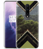 Hoesje geschikt voor OnePlus 7 Pro - Forest wood
