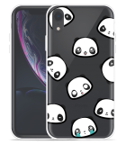 Hoesje geschikt voor iPhone Xr - Panda Emotions