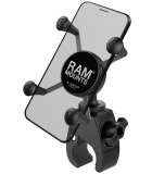 RAM X-Grip Snap-Link Stuurhouder met RAM Tough-Claw Clamp Mount