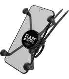 RAM X-Grip Large Telefoonhouder met EZ-On/Off Fiets Mount - zwart