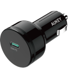 Aukey CC-Y13 Power Delivery 2.0 Autolader 45W - Zwart