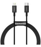 Baseus Superior USB-C naar Lightning Kabel - 2 meter - Zwart