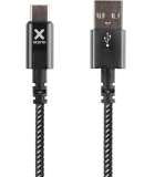 Xtorm USB naar USB-C Kabel - 1 meter - Zwart