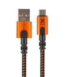 Xtorm Xtreme USB naar Micro USB - 1,5 meter - Oranje