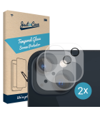 iPhone 13 Lens Protector - Just in Case Tempered Glass - 2 stuks