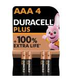 Duracell Basic alkaline AAA-batterijen 4 Pack