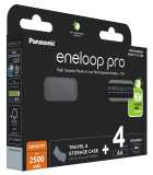 Panasonic Eneloop Pro 4x AA 2500mAh - Blister Van 4 + Doos