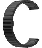 Just in Case Chain Metalen Watchband voor Samsung Gear Sport - Zwart